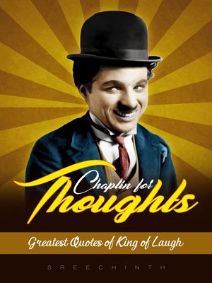 cover image of Chaplin For Thoughts